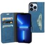 Mobiparts Classic Wallet iPhone 13 Pro Etui z klapką typu portfel - Steel Blue