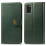 Mobigear Snap Button Samsung Galaxy A41 Cover a libro portafoglio - Verde
