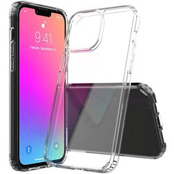 Mobigear Crystal Transparentní iPhone 13 Pro Max Tvrdý plast Zadní kryt - Průhledná
