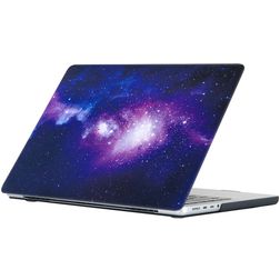 Mobigear Design MacBook Pro 16 Inch (2021-2026) Hardshell MacBook Case - Galaxy - Model A2485 / A2780 / A2991 / A3186 / A3428 / A3429