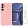 Mobigear Rubber Touch Samsung Galaxy S25 FE Silikon Etui plecki - Różowy