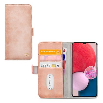 Mobilize Elite Gelly Samsung Galaxy A13 4G Plånboksfodral med sedelfack - Soft Pink