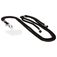 Mobiparts Phonecord Cordón para móvil universal ajustable - Negro