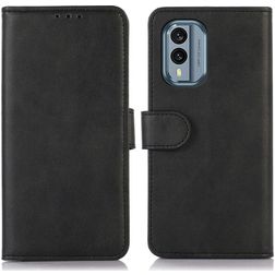 Mobigear Wallet Nokia X30 Funda tipo libro Cartera - Negro