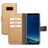 Mobiparts Saffiano Wallet Samsung Galaxy S8 Wallet case - Copper