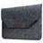 Mobigear Envelope Plsť Obal na notebook 11 palců - pouzdro na notebook - Černá