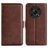 Mobigear Slim Magnet HONOR Magic 4 Lite Wallet case - Brown