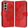 Mobigear Butterfly Samsung Galaxy Z Fold 6 Wallet case - Red