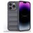 Mobigear Bumpy iPhone 15 Pro Elastyczne TPU Etui plecki - Grafitowy
