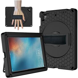 Mobigear Ruggedized iPad Air 1 (2013) Espuma EVA Carcasa + Soporte - Negro