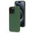 Mobiparts iPhone 15 Pro Max Silikoni Suojakuori - Forest Green