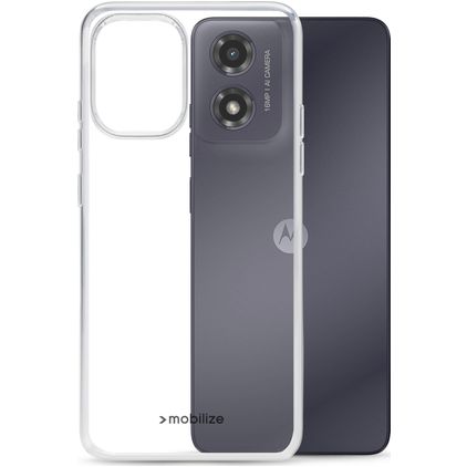 Mobilize Gelly Trasparente Motorola Moto G04 TPU flessibile Back cover - Trasparente