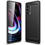 Mobigear Brushed Slim Motorola Edge (2021) Flexibel TPU Skal - Svart