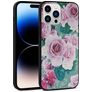 Mobigear Flowers iPhone 14 Pro Max Plástico rígido Capa traseira - Model 1