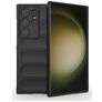 Mobigear Bumpy Samsung Galaxy S24 Ultra TPU flexible Carcasa - Negro