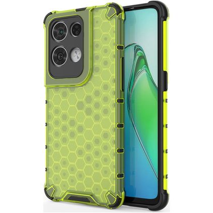 Mobigear Honeycomb OPPO Reno 8 Pro 5G Hardcase Back cover Antiurto - Verde