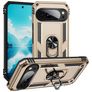 Mobigear Armor Ring Google Pixel 10 Pro XL Plástico rígido Capa traseira Antichoque com anel - Dourado