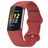 Mobigear Sport Dual Silikone Fitbit Charge 5 Urrem Stiftlukning - Rød
