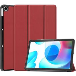 Mobigear Tri-Fold Realme Pad 10.4 (2021) Knížkové pouzdro - Červená