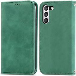 Mobigear Retro Slim Samsung Galaxy S21 FE Wallet case - Green