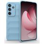 Mobigear Bumpy Samsung Galaxy S25 FE TPU flexible Carcasa - Azul