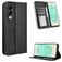 Mobigear Sensation Samsung Galaxy S25 Edge Capa livro Carteira - Preto