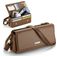 CaseMe ME30 Crossbody Mobiltaske - Large - Brun
