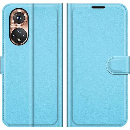 Mobigear Classic HONOR 50 Plånboksfodral med sedelfack - Blå