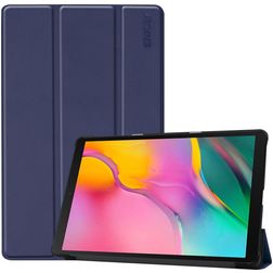 ENKAY Smart Samsung Galaxy Tab A 10.1 (2019) Wallet case - Dark Blue