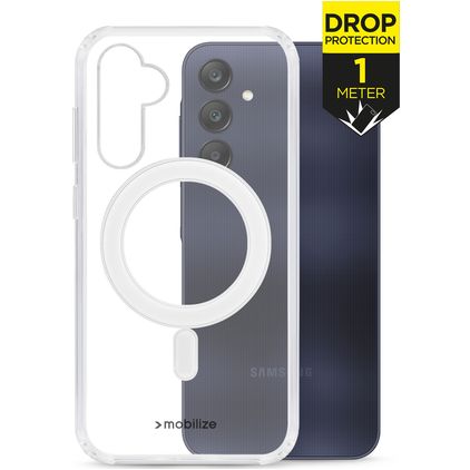Mobilize Naked Protection Clear Samsung Galaxy S25 MagSafe Hard Case Back cover Shockproof - Clear