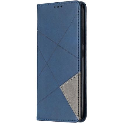 Mobigear Rhombus Slim Realme C11 (2020) Lompakkokotelo - Sininen
