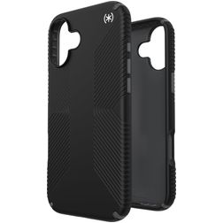 Speck Presidio2 Grip iPhone 16 Plus Kova Suojakuori Iskunkestävä - Musta