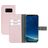Mobiparts Saffiano Wallet Samsung Galaxy S8 Capa livro Carteira - Rosa
