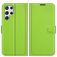 Mobigear Classic Samsung Galaxy S22 Ultra Cover a libro portafoglio - Verde