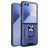 Mobigear Armor Ring Samsung Galaxy Z Flip 7 Hårdt Bagsidecover Stødsikkert med ringholder - Blå