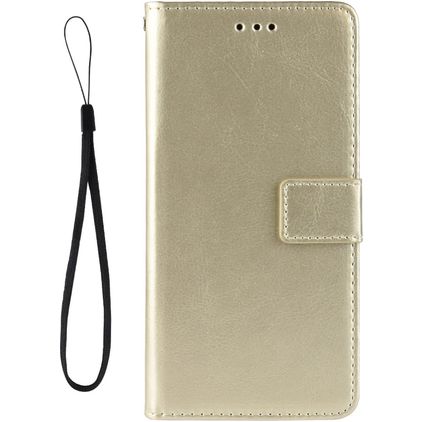 Mobigear Wallet Vivo V21 Plånboksfodral med sedelfack - Guld