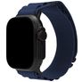 Mobilize Alpine Nailon Apple Watch Ranneke Solki - 42/41/40/38 mm - Sininen