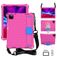 Mobigear HexStrap iPad Air 5 (2022) Etui Tworzywo sztuczne / Pianka EVA Etui plecki + Uchwyt na rysik + Pasek na ramię + Podstawka - Różowy