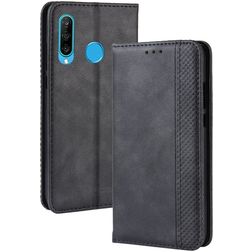 Mobigear Sensation Huawei P Smart Plus (2019) Wallet case - Black