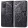 Mobigear Butterfly OPPO A52 Wallet case - Black