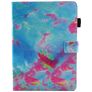 Mobigear Marble iPad 6 (2018) Funda tipo libro - Azul / Rosa