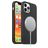 Mobigear Rubber Touch iPhone 12 Pro Silikon MagSafe Zadní kryt - Černá