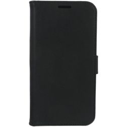 Valenta Classic iPhone 12 Pro Max Ægte læder Pungetui med Seddelrum - Sort