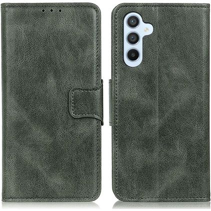 Mobigear Classy Samsung Galaxy A54 Funda tipo libro Cartera - Verde