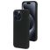 Mobiparts iPhone 15 Pro Max Silicone Back cover - Nero