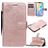 Mobigear Butterfly iPhone 12 Mini Capa livro Carteira - Rosa dourado