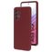 Mobiparts Samsung Galaxy A53 Silikon Zadní kryt - Plum Red