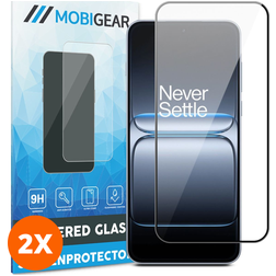 Mobigear Premium OnePlus Nord 5 Glas Skærmbeskytter - Case Friendly - Sort (2-pak)