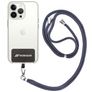 Mobigear Lanyard Universel justerbar mobilsnor - Sort / Grå