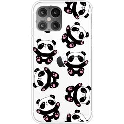 Mobigear Design iPhone 12 Pro Max Flexibilní TPU Zadní kryt - Panda